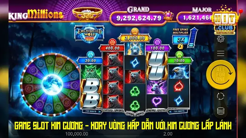 Game Slot Kim Cương - Xoay Vòng Hấp Dẫn Với Kim Cương Lấp Lánh