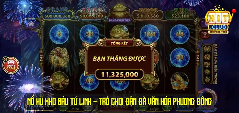 Nổ hũ Kho Báu Tứ Linh – Trò Chơi Đậm Đà Văn Hóa Phương Đông