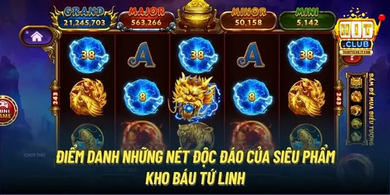 Điểm danh những nét độc đáo của siêu phẩm kho báu tứ linh