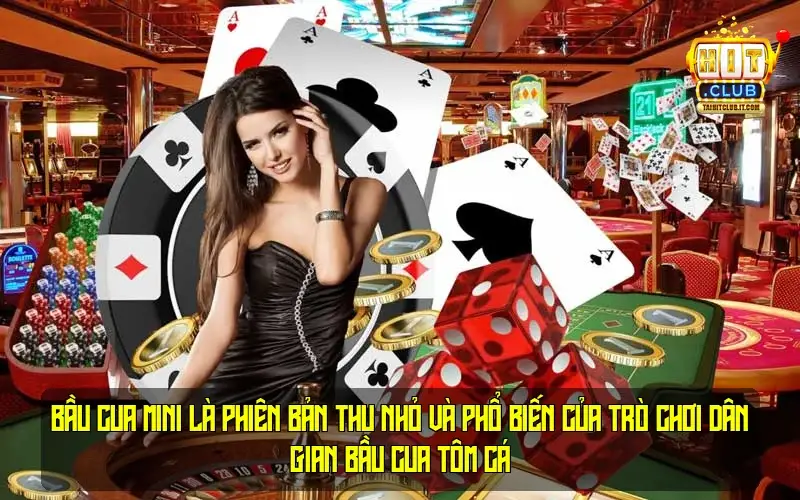 Bầu Cua Mini là phiên bản thu nhỏ và phổ biến của trò chơi dân gian Bầu Cua Tôm Cá